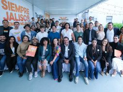 38 jóvenes de distintos distritos del estado participaron en este ejercicio legislativo promovido por la Delegación de Diversidad Sexual del partido. CORTESÍA