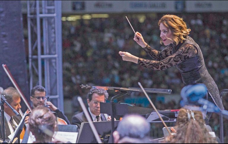 Alondra de la Parra. Directora de orquesta y del Festival PAAX GNP. SUN