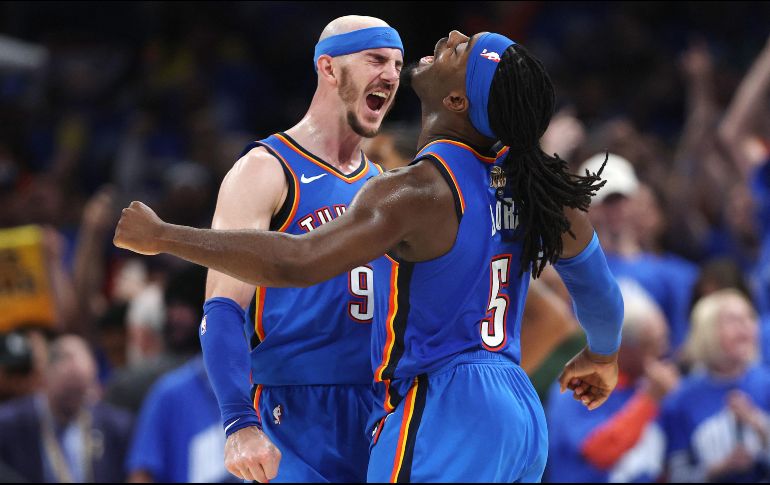 El Thunder se convierte en el séptimo campeón distinto en igual número de temporadas, reflejo de una paridad sin precedentes en la liga. AFP/ M. STOCKMAN