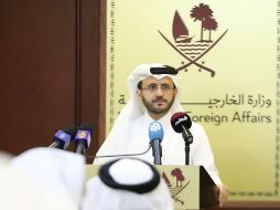 El portavoz, que indicó que la respuesta qatarí sería 
