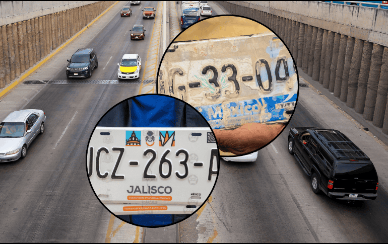 De acuerdo con las autoridades, la mayor parte del parque vehicular de Jalisco debe realizar el trámite para el cambio de placas este 2025. EL INFORMADOR/ARCHIVO ESPECIAL