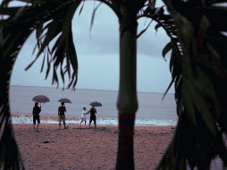 Meteored espera en Puerto Vallarta, cielos densamente cubiertos y gran actividad eléctrica desde la madrugada y hasta caída la medianoche; o sea, lloverá a cántaros. EL INFORMADOR / ARCHIVO