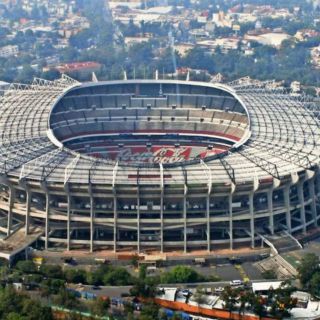 Así se ve el Estadio Azteca tras borrar escudo del América por remodelación