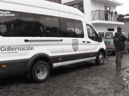 En el operativo dos inmuebles fueron cateados (uno de ellos donde se rescató a las víctimas), mismos que quedaron asegurados por la Fiscalía del Estado. CORTESÍA.