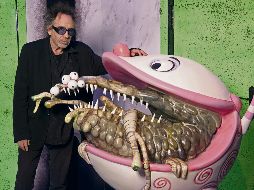 El director de cine presenta en la exposición algunos de sus personajes icónicos. ESPECIAL