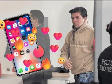 "Fofo" Márquez estaría incumpliendo una norma penitencial al usar un celular. SUN / ARCHIVO