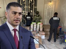 Omar García Harfuch hizo un nuevo corte del operativo Operación Frontera Norte, destacando las cifras de drogas incautadas. ESPECIAL / X: @OHarfuch / EFE / Sáshenka Gutiérrez