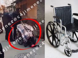 Testigos del lugar alertaron a las autoridades al notar que un hombre empujaba a una mujer mayor que no mostraba señales de estar consciente, mientras intentaba cubrirla con una cobija. X/@c4jimenez