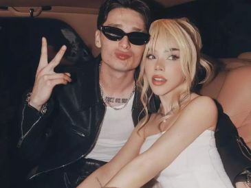 Peso Pluma y Kenia Os. Foto: Instagram