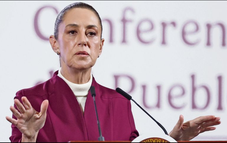 La mandataria mexicana buscará cambiar la asignación de recursos a los partidos políticos. EFE