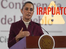 Sheinbaum aseguró que autoridades ya investigan un multihomicidio ocurrido en unas fiestas patronales en Guanajuato. SUN / EMG