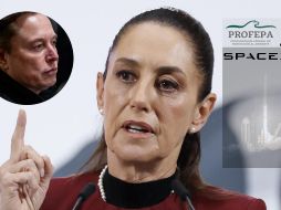 Sheinbaum respondió acerca de la polémica con SpaceX y su basura espacial en territorio nacional. EFE / Sáshenka Gutierrez