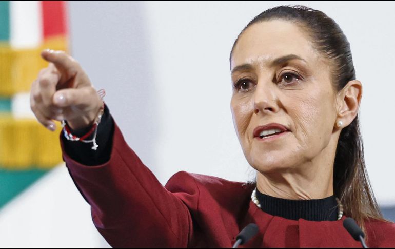 La Presidenta Claudia Sheinbaum ahondó en la propuesta de reforma electoral. EFE