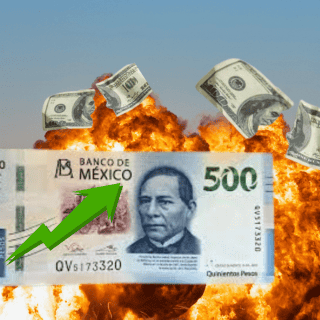 Peso mexicano DETONA al dólar hoy 26 de junio