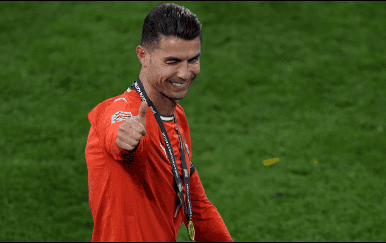 CRISTIANO RONALDO. El año pasado, el cinco veces Balón de Oro dijo que podría terminar su carrera en Al-Nassr, club de Riad y el favorito de varios miembros de la familia real del país. AP / ARCHIVO