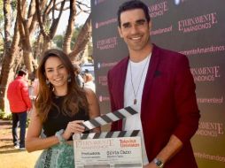 La nueva telenovela de TelevisaUnivision que produce la productora de Eternamente amándonos, Silvia Cano, inició sus grabaciones este lunes en México. FOTO: SUN/ARCHIVO/Armando Pereda.