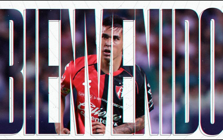 Atlas hizo oficial este jueves la incorporación de Jorge Rodríguez. X/ @AtlasFC.