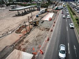 La obra se encuentra al 25% de avance según David Zamora. EL INFORMADOR/ A. Navarro.