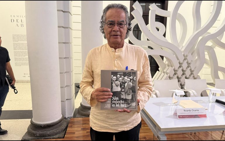 Valtierra compartió algunas de las enseñanzas que han moldeado su forma de mirar el mundo. EL INFORMADOR/ H. Navarro.