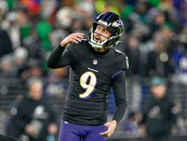 Justin Tucker fue cortado el mes pasado por los Ravens de Baltimore. AP/N. Wass