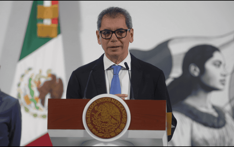 Édgar Amador Zamora, titular de la SHCP del Gobierno de México. SUN / C. Mejía