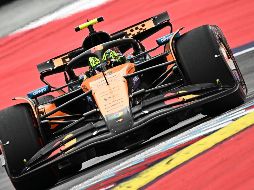 Lando Norris, subcampeón del mundo en 2024, ratificó su afinidad con el Red Bull Ring, circuito donde logró algunos de sus primeros éxitos en la Fórmula 1. AFP / J. Klamar