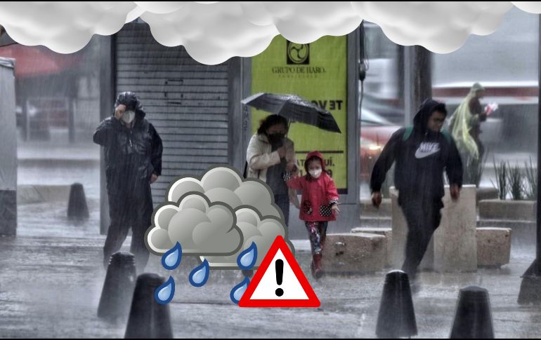 Durante el sábado y el domingo, fenómenos atmosféricos originarán chubascos y lluvias desde fuertes hasta muy fuertes acompañadas con descargas eléctricas. SUN / ARCHIVO