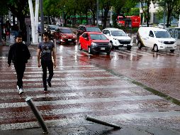 En la escandalosa ciudad de Guadalajara, se prevén chubascos tormentosos hasta en un 90% de la región después de las 17:00 horas. EL INFORMADOR / ARCHIVO