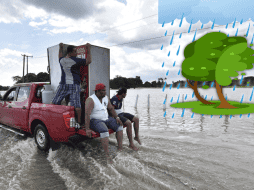 México espera un fin de semana de lluvias en varios estados. EFE / ARCHIVO