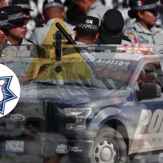 Policías de Puebla detienen a cinco elementos de la Guardia Nacional