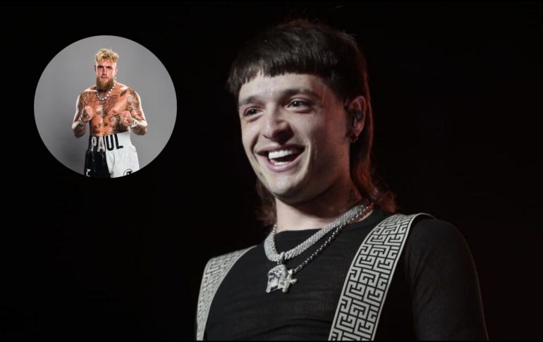 Aunque el público del artista es mayormente mexicano, decidió alentar abiertamente a Jake Paul, deseándole éxito en su pelea. SUN/ ARCHIVO/ X/ @jakepaul