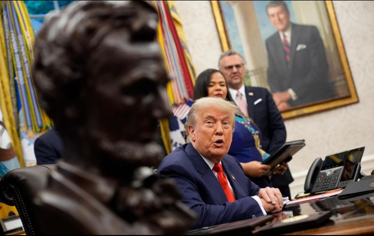 Mediante Truth Social dio a por terminadas 