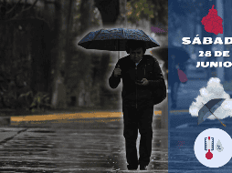 Ante el pronóstico de lluvias fuertes, se recomienda a la población portar paraguas o impermeable, evitar transitar por zonas con encharcamientos o inundaciones, y no cruzar calles con corrientes de agua. SUN / G. Pano