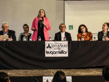 Claudia Marisol Magdaleno Reyes, presidenta de la asociación de colonos de Bugambilias, destacó que Ciudad Bugambilias es una colonia emblemática, vanguardista y visionaria de Zapopan. EL INFORMAADOR/A.NAVARRO
