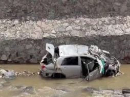 La víctima fue reportada como desaparecida tras la lluvia de la madrugada del sábado. ESPECIAL