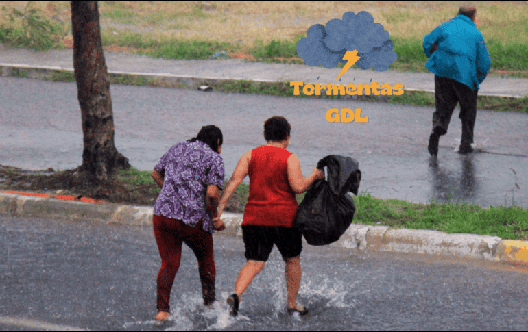Jalisco mantiene el pronóstico de lluvias puntuales intensas, según el Servicio Meteorológico Nacional. NTX / ARCHIVO