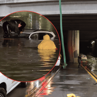 Este es el paso a desnivel que MÁS se inunda en el AMG