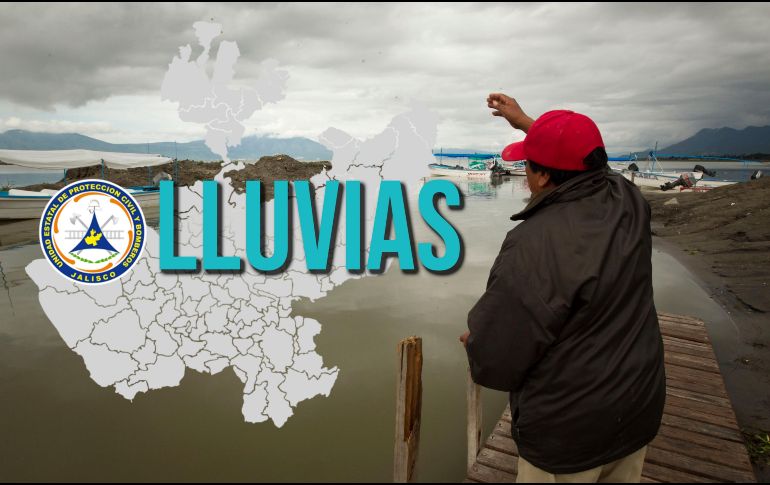 Esta es la actualización del acumulado de precipitación de 24 horas por las lluvias en Jalisco. EL INFORMADOR / ARCHIVO