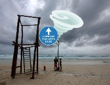 A las 06:15 horas de este lunes, tiempo del centro de México, el centro de “Flossie” se localizó a 280 km de Zihuatanejo, Guerrero, según información de la Conagua. EFE / ARCHIVO