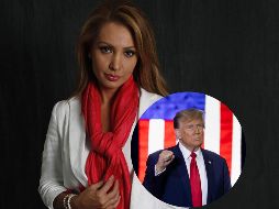 Paty fue criticada en redes sociales desde 2020, cuando expresó su simpatía por el entonces presidente estadounidense. SUN / EFE / ARCHIVO