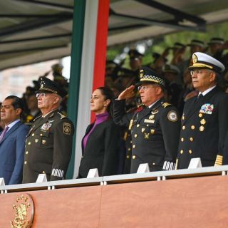 Sheinbaum preside aniversario de la Guardia Nacional