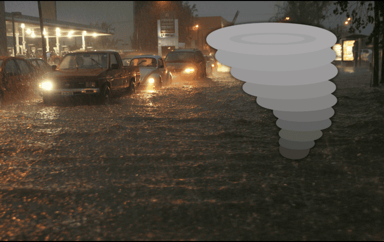 México mantiene un pronóstico de lluvia para gran parte del país. EL INFORMADOR / ARCHIVO