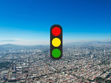 Una única zona está en color amarillo, esto significa que es aceptable, con un nivel de riesgo moderado. EL INFORMADOR / ARCHIVO