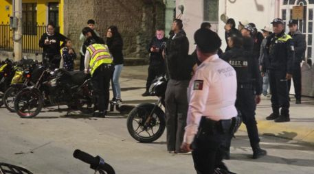 Las unidades fueron aseguradas en la colonia Loma Bonita la noche de ayer. ESPECIAL