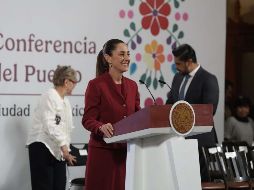 La jefa del Ejecutivo federal retomó el lema obradorista de 