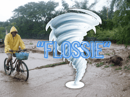 El SMN informó que “Flossie” ahora es huracán de categoría 2 en la escala Saffir-Simpson. NTX / ARCHIVO