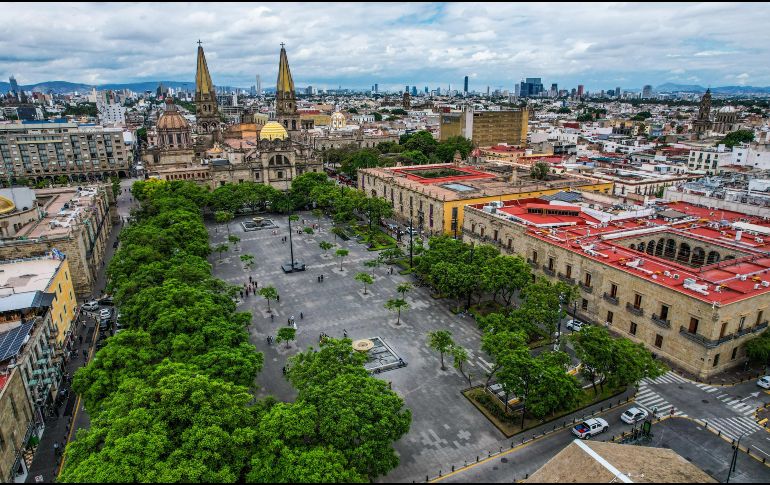 El objetivo de la reahabilitación en el Centro Históritco de Guadalajara es hacer frente a daños que han tenido las plazas y puntos del primer cuadro de la ciudad. EL INFORMADOR / A. Navarro