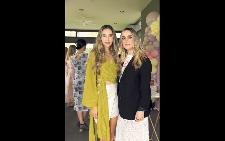 Andrea Castro y Michelle Muñoz. GENTE BIEN JALISCO / E. Escamilla
