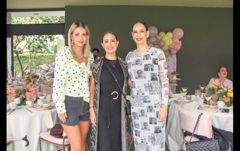 Larissa, Anahí Quezada y Tamara García. GENTE BIEN JALISCO / E. Escamilla