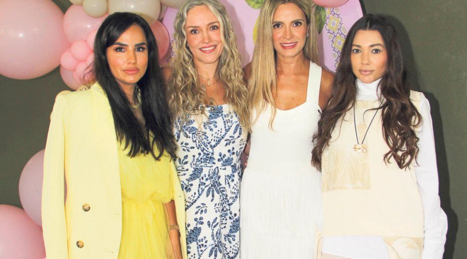 Mónica Ochoa, Ana Lambarri, Paola Pérez y Dany Barragán. GENTE BIEN JALISCO / E. Ecamilla